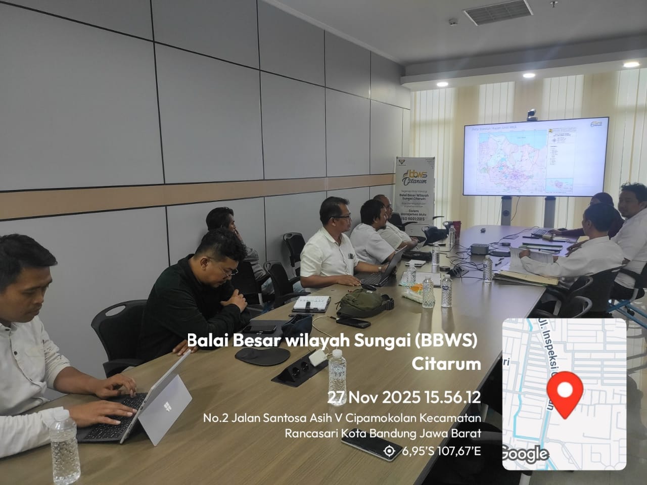 Kunjungan tim cs07 ke BBWS Citarum Bandung