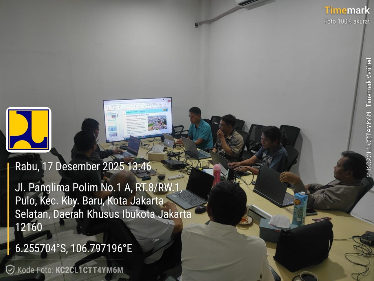 Rapat koordinasi internal tim cs 07 