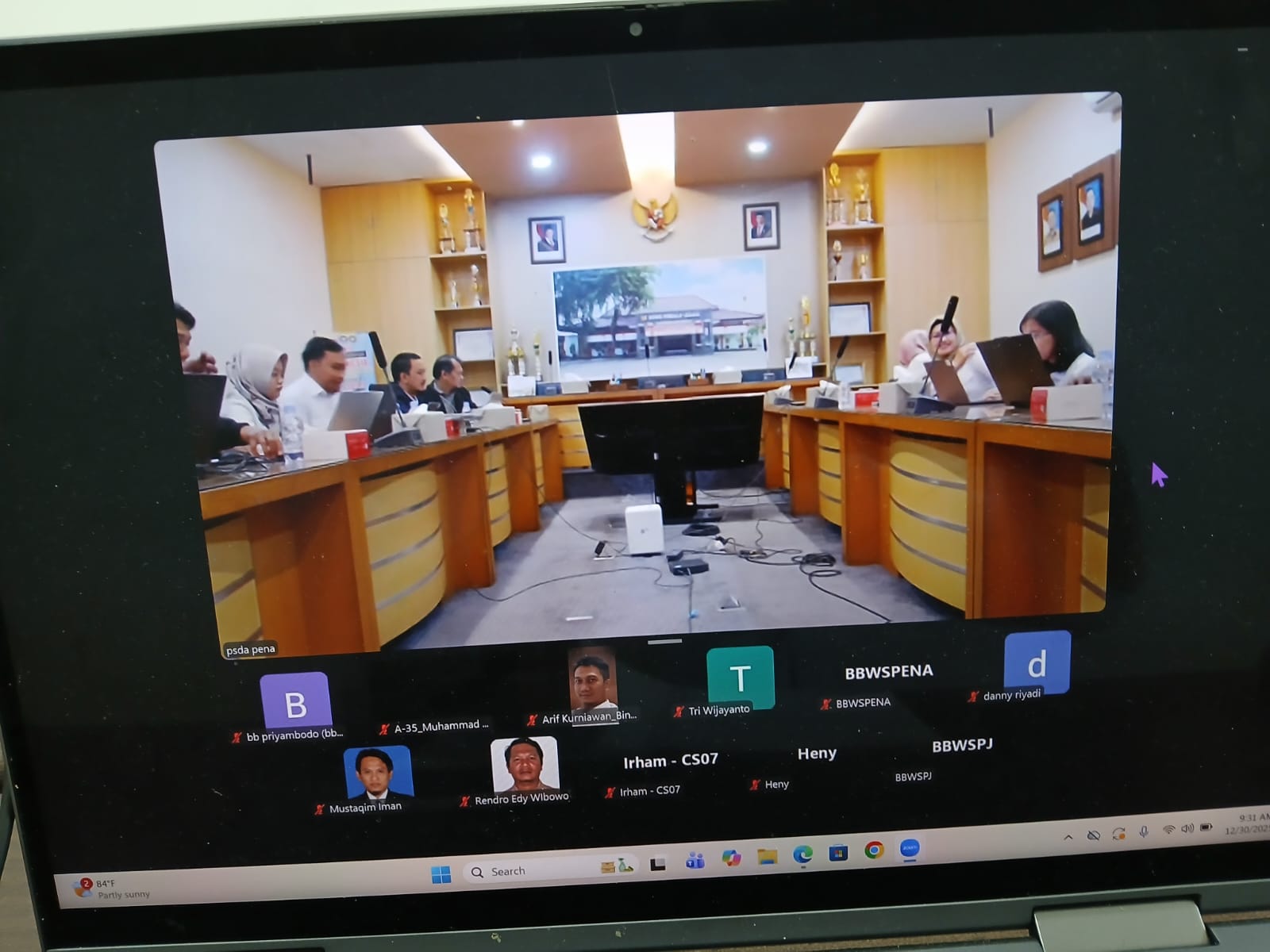 Rapat Koordinasi Tim CS07 dengan Bintek dan BBWS Pemali Juana